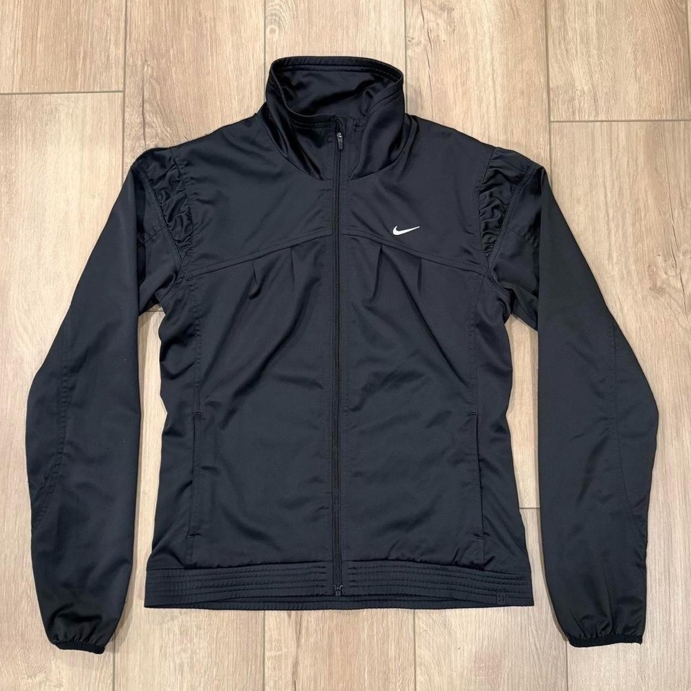 Nike Dri-fit full-zip active track jacket athletic women's Size Medium